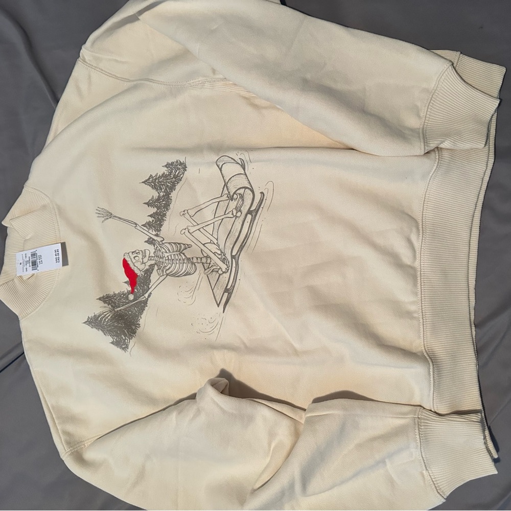 Mock neck sweatshirt